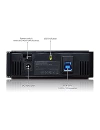 Mediasonic ProBox HDL-SU3 - Carcasa para disco duro SATA de 3,5 pulgadas (USB 3.0 SuperSpeed, optimizada para UASP y SATA 3 (K32-SU3)