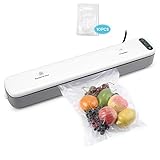 Vacuum Sealer, Dularf Electric Food Packing Machine 15 inch with Hose Automatic Vacuum Air Sealing System 10pcs FREE Sealer Bags for Kitchen Dry & Moist Food Preservation and Compact Clothing Jewelry