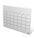 Magnetic Dry Erase Calendar And Weekly Planner. White Board With 5 Erasable Liquid Chalk Markers. Dry Erase Laminated Calendar for Fridge. Schedule Board for To-Do Lists, Home, Office, School and More
