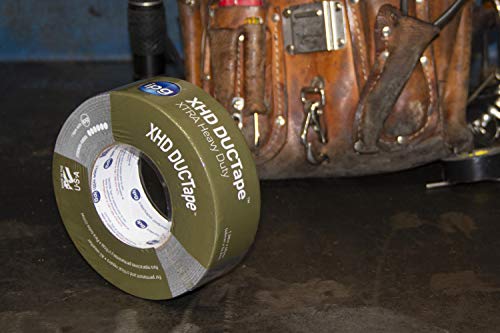 IPG XHD DUCTape,  Extra Heavy Duty Duct Tape,  1.88" x 60 yd, Silver (Single Roll) - Thumbnail 5