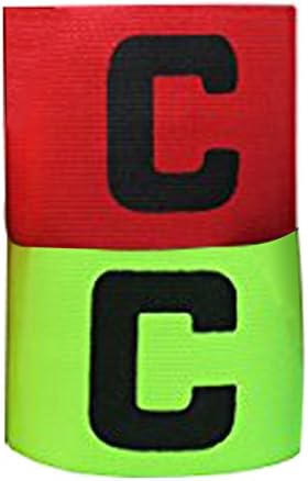 ADESUGATA Football Captain Armband Junior Soccer Elastic Armbands for Adults,Velcro For Adjustable Size, Suitable For Multiple Sports Including Football & Rugby