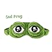 Ayygiftideas Creative Cartoon Frog Eye Mask Fluff Cute Sleep Eyeshade (Ordinary)