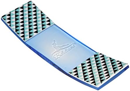 Balletboard - A Turning Board for Dancers - Premium training tool for improving dance turns (Blue/GreenCheck)