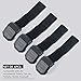 Orion Motor Tech UTV Windshield Mount Clamps Straps Kit, Compatible with Polaris Ranger RZR, Can Am Commander Defender X3 Maverick, Honda Pioneer, Yamaha, Side by Side UTV Windshield Brackets Clips