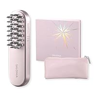Salonia EMS Lift Brush, Pink, Gift Box, Electric Brush, Facial Beauty Device, Electric Scalp Brush, Lift Up