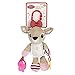 KIDS PREFERRED Rudolph The Red-Nosed Reindeer Clarice on The Go Teether Developmental Activity Toy with Music & Lights, Christmas Holiday Toy, Boys & Girls 0 and up, 12 Inches with clip
