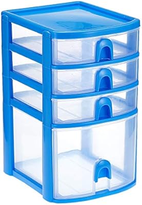 Harmony Storage Drawer Units Plastic Blue Amazon Ae