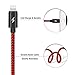 YOUNGFORCES Charger 3FT Nylon Braided Cord USB Charging Cable for iPhone 7/7 Plus/6/6s/6 Plus/6s Plus/5/5c/5s/SE,iPad iPod Nano iPod Touch(Red and Black)