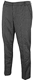 Puma Golf Men's Plaid Tech Pants, 32/32, Black-Plaid