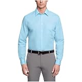 slim fit dress slacks All-Over Stretch L/S Plaid Button-Down Dress Shirt - Izod Sportswear