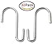 LuTang 30 Pack S Hooks Heavy Duty S Shaped Hooks for Hanging Kitchenware Spoons Pans Pots Utensils Clothes Bags Towers Tools Plants (Silver)