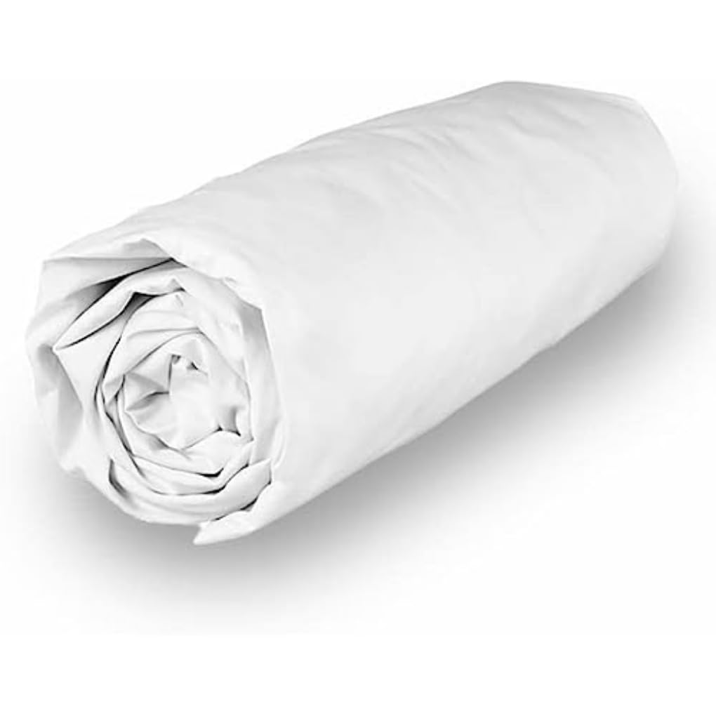 D.H.180 x 200 cm Percale White