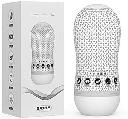 Men's Hand Free Aircraft Cup 2018 New Products Male White Cup Toys for Men Vibrating Massage Device Realistic Tshirt,Model b