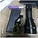 Tactical Flashlight with 5 Modes - Super Bright Rainproof Lighting Lamp Torch -with Rechargeable 18650 2800mAh Battery -For Hunting, Cycling Hiking Camping Emergency
