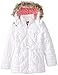 Dollhouse Big Girls' Belted Coat with Faux-Fur Hood
