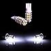 AUTOUS90 10 x RV Trailer T10 921 194 168 2825 42-SMD 12V Backup Reverse LED Pur White Lights Bulbs