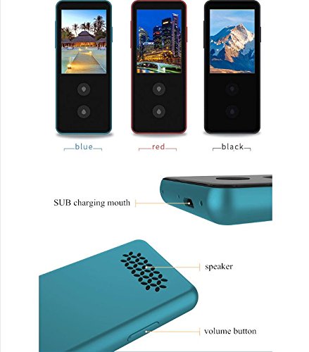 M3M Smart Language Translator Wifi Global Online 35 Languages Instant Voice Synchronization Translation Learning Travel Business Conference(Upgraded Version),Black - Thumbnail 7