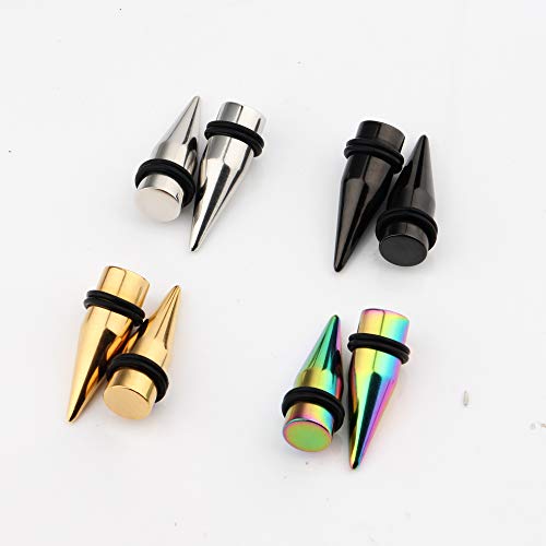 Awinrel 9mm 11mm Ear Gauges Plugs Tunnels Taper Stretching Kit