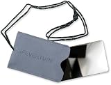 Lifeventure Travel Mirror Stainless Steel 94x64x4 mm Lightweight 22 g view 2