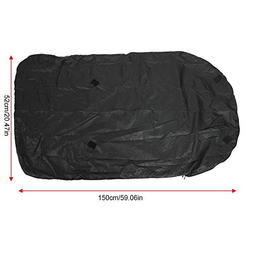 Aosiyp 26 Inch Folding Bike Bag,Waterproof Portable Folding Bike Carrier Carry Foldable Bicycle Packing Bag Travel Case Outdoors Bike Transport Bag - Thumbnail 2