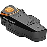 Baile Motorcycle Helmet Bluetooth Headset, Wireless Helmet Headphones Communication Systems for Motorbike (No Bluetooth Intercom for 2-3Riders Pairing)