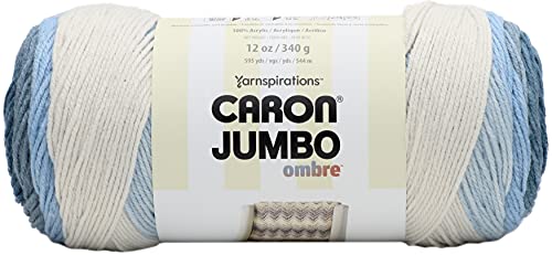 Yarn Jumbo Print OMB Faded Jean