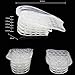 5-Layer Silicone Heel Insert Increase Taller Height Lift Men Women Shoes Insole