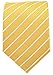 Scott Allan Collection Classic Yellow Tie | Yellow and White Striped necktie Ties | Gift Ideas Dad | Carbtas para hombre elegantes amarillo | Gold Ties
