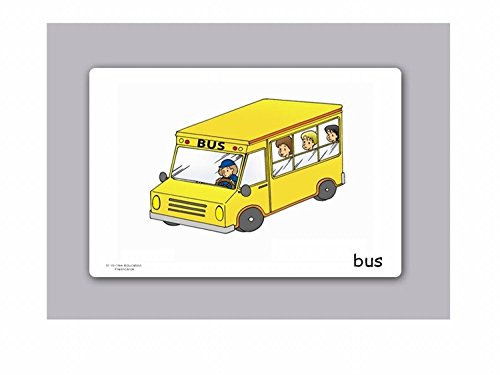 Transportation and Vehicle Flashcards - English Word Cards