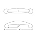 VESLA HOME 25 Packs Oil Rubbed Bronze Cabinet Hardware Drawer Handle Pull - 3