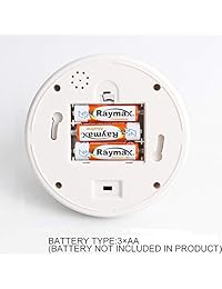 Lebote (4 unidades) Cámara de seguridad falsa con cúpula de CCTV con luz LED roja parpadeante, cámara de vigilancia exterior, uso en interiores para la seguridad del hogar