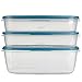Rubbermaid Easy Find Lids Food Storage Containers, Arctic Blue, 6-Piece Set 1877958