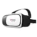 ETvalley VR Headset Virtual Reality Glasses for 3D and 360° Videos Movies Games for Apple iOS and Android Smartphones
