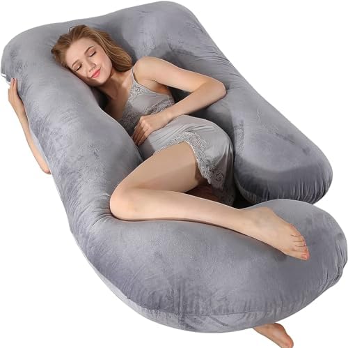Gluckluz Pregnancy Pillow Full Body U Shaped Pillow Maternity