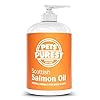 Pets-Purest-Scottish-Salmon-Oil-For-Dogs-Cats-Horses-Ferrets-Pets-100-Pure-Premium-Food-Grade-Natural-Omega-3-6-9-Supplement-Promotes-Coat-Skin-Joint-and-Brain-Health-500-ml Pets Purest Scottish Salmon Oil For Dogs, Cats, Horse, Ferret & Pet - Pure Omega 3, 6 & 9 Fish Oil Food Treats…