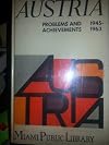 Austria: problems and achievements, 1945-1963,