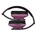PowerLocus Bluetooth Over-Ear Headphones, Wireless Stereo Foldable Headphones Wireless and Wired Headsets with Built-in Mic, Micro SD/TF, FM for iPhone/Samsung/iPad/PC (Purple)thumb 2