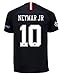 Redrun PSG X 18/19 Season 10# Neymar JR Mens New Away Soccer Jersey & Armbands Black/White