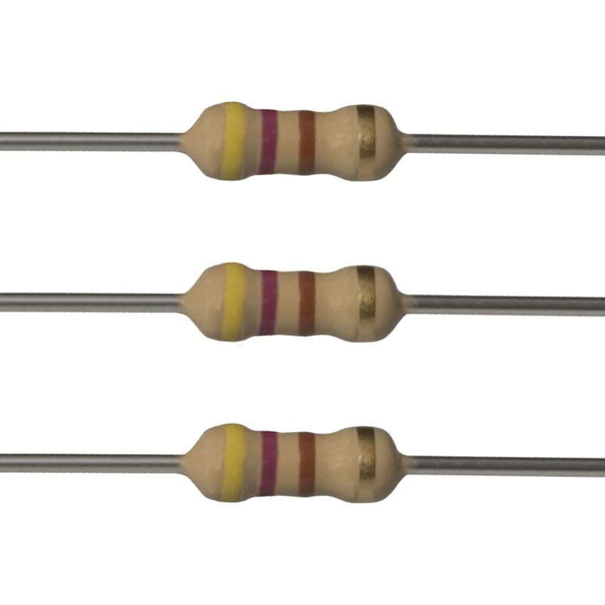 E-Projects 250EP514470R 470 Ohm Resistors, 1/4 W, 5% (Pack of 250)