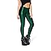Green Mermaid Leggings for Women Halloween Leggings Stretch Ankle Length Plus Size 3X