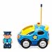 Best Choice Products RC Firetruck and Police Car Set with Removable Action Figures, Multicolor