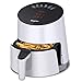 Air Fryer, Bagotte 1500W Electric Hot AirFryer Oven Oilless Cooker, LED Digital Touchscreen, Multiple Cooking Presets, Auto Off and Memory Function, Nonstick Basket, Recipes cookbook, 3.7 QT White