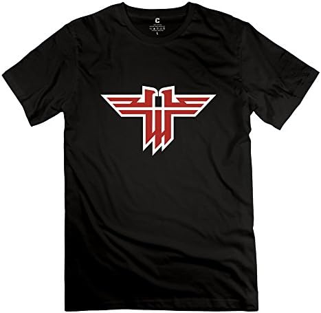 Castle Wolfenstein Very Roundneck Black Tshirt For Adult Size XXL