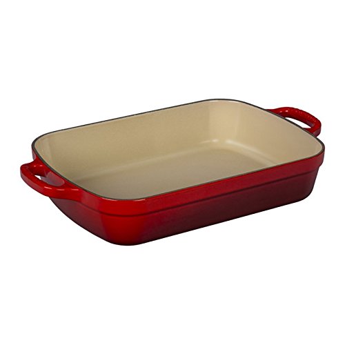Le Creuset 20184290602422 Ovenproof Dish Rectangular 29 cm Red Amazon