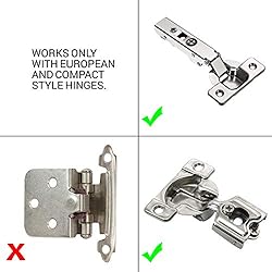 25 Pack Rok Hardware Soft Close Damper for Cabinet