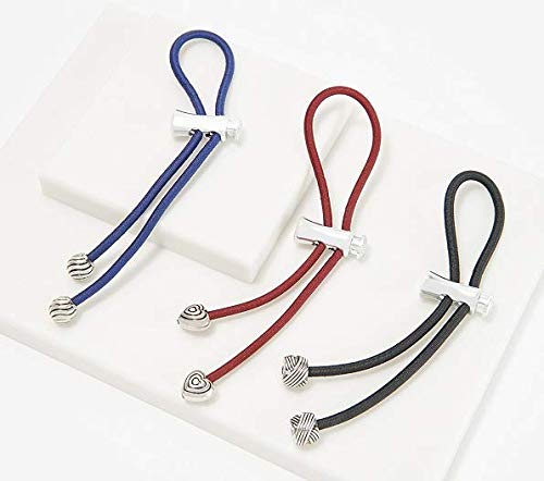 Hair Tie Pulleez Sliding Elastic Hair Accessory Triple Pack