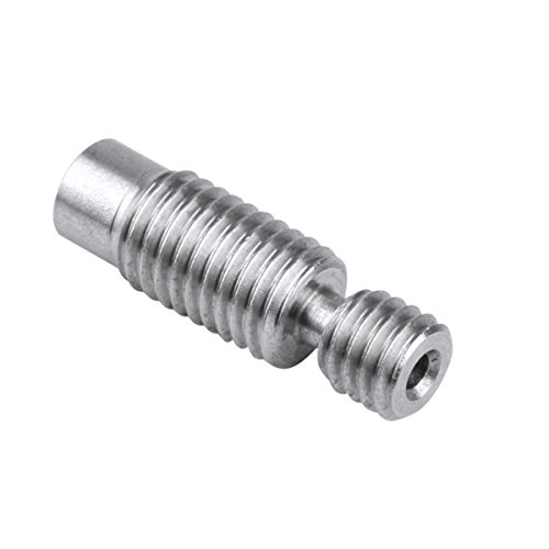 Unime All-Metal l Heatbreak Throat for V6 RepRap 3D Printer Hotend 1.75mm, 10 Pack