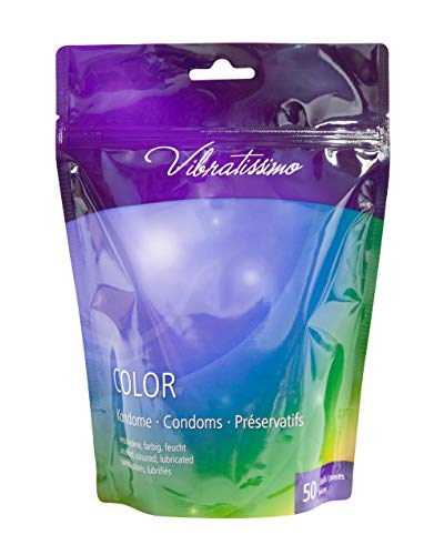 VIBRATISSIMO-Color-Confezione-da-50-profilattici-53mm-per-un-piacere-puro-una-sensazione-naturale-ed-extra-umidita