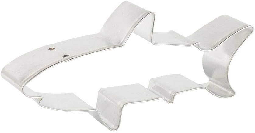Shark Cookie Cutter 5.75 in B1598 - Foose Cookie Cutters - USA Tin Plate Steel