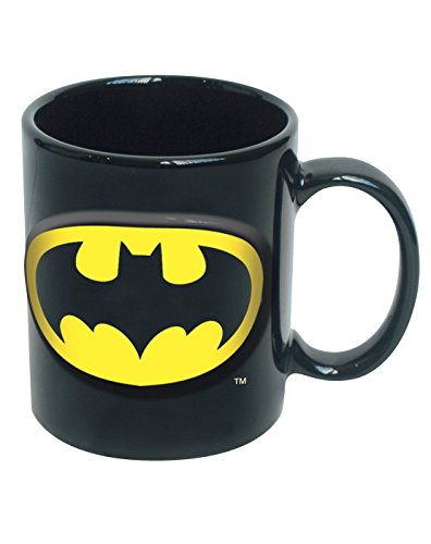 Officially Licensed Warner Brothers DC Comics Batman Coffee Mug - 12 ounces